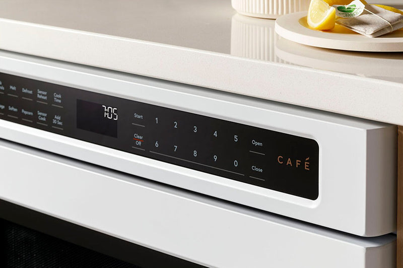Café 1.2 Cu. Ft. Built-In Microwave Drawer - White - CWLC12P4RW5