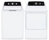 GE 4.4 Cu Ft. Top Load Washer and 6.2 Cu. Ft. Electric Dryer with SaniFresh