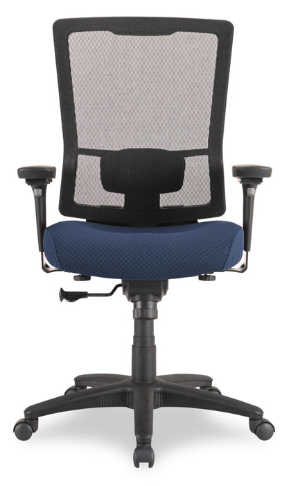 Tempur-Pedic Remy 26.8” Office Chair - Navy with Mesh Back