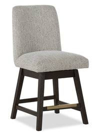 Metro Counter Height Chair with Polyester Fabric, 24