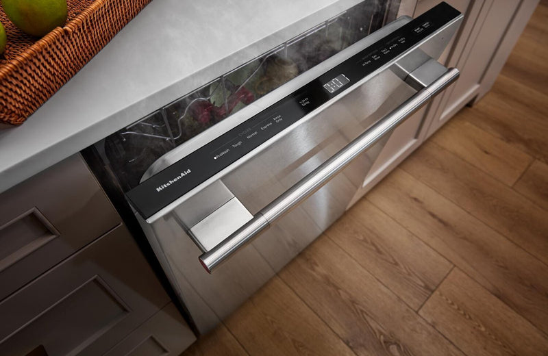 KitchenAid 24\" 44 dBA Dishwasher with 360° Max Jets™ Third Rack – Juniper - KDFS424SJP 