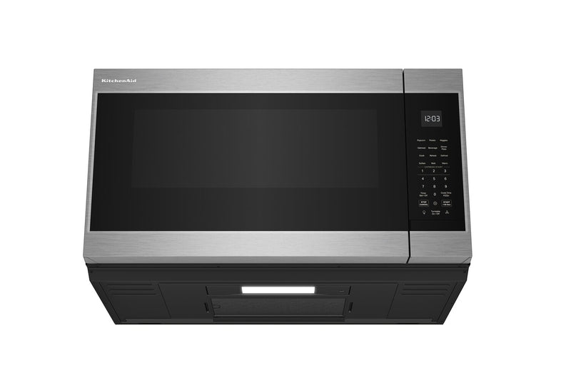 KitchenAid 1.9 Cu. Ft. Over-the-Range Microwave with 7 Sensor Functions - Stainless Steel - YKMMS130RPS