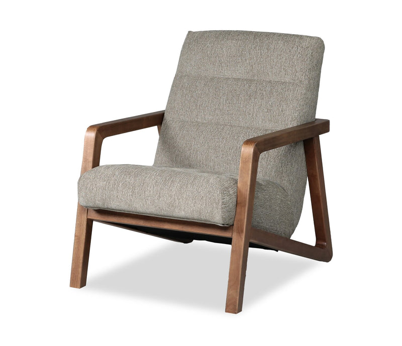 Cove 28\" Chenille Fabric Accent Chair – Green 