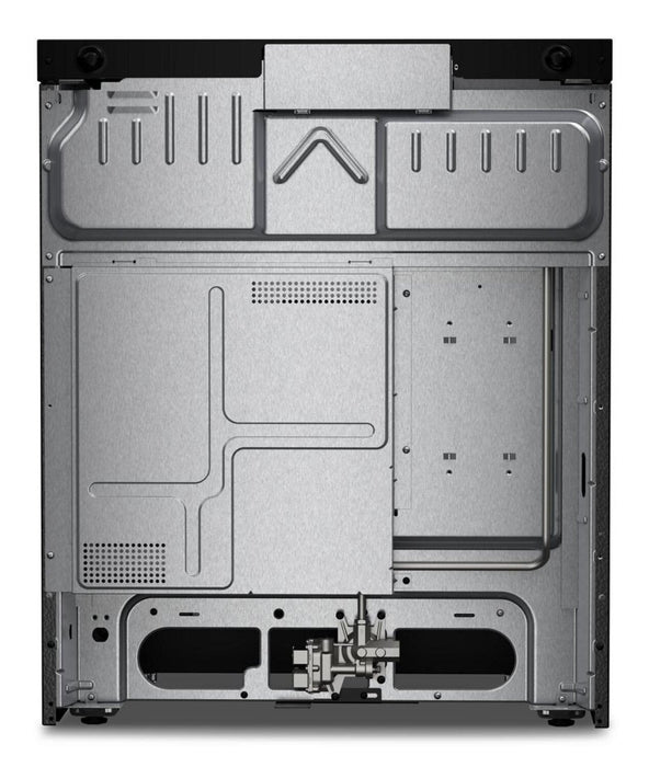 Whirlpool 30\" 5 Cu. Ft. Gas Range with Air Cooking - Black - WSGS5030SB