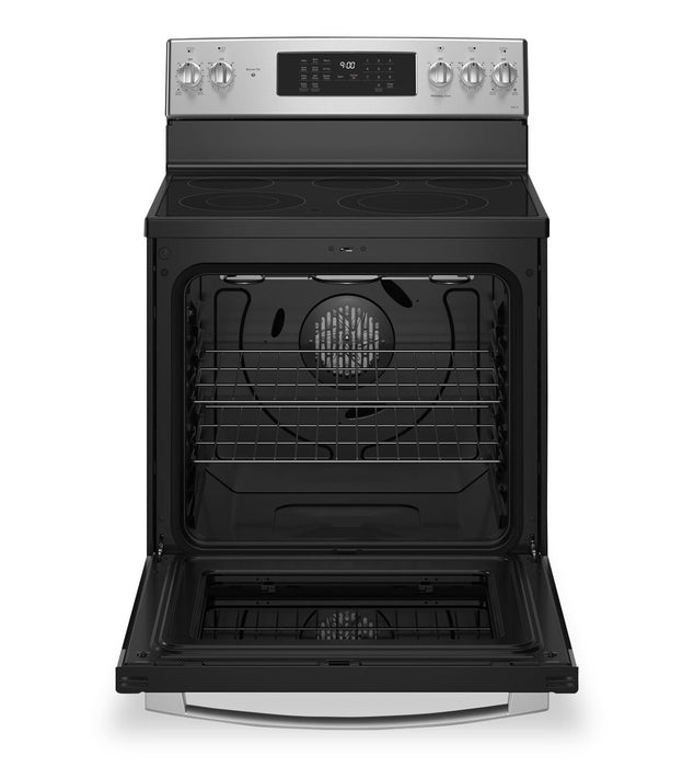 GE 30\" Smart Electric Range - Fingerprint Resistant Stainless Steel - PCB900YVFS