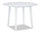 ["Bryn Drop-Leaf Dining Table, 42##PACKAGEDETAILSquot; Round - White"]