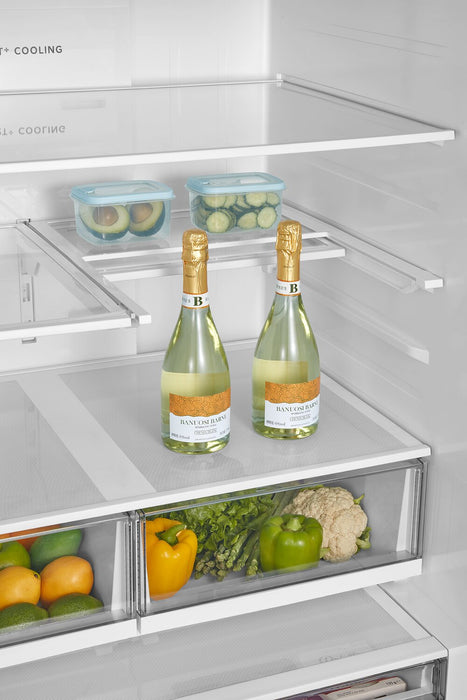 Midea 35.8\" 31.7 Cu. Ft. French-Door Refrigerator - Stainless Steel - MRF32I6BST