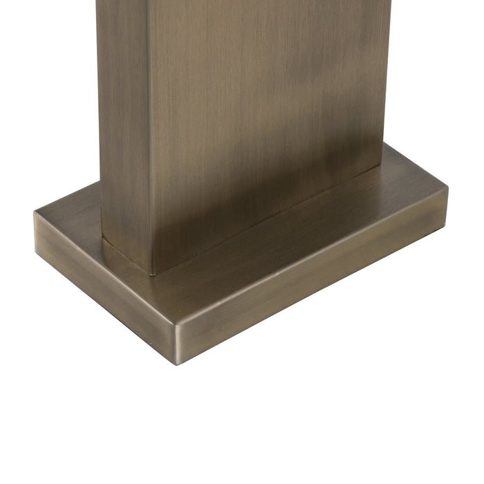 Nolan 26\" Antique Brass Metal Table Lamp 