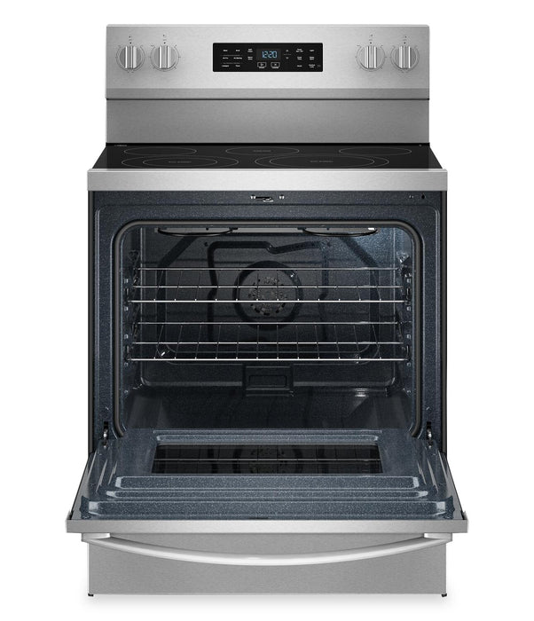 Whirlpool 5.3 Cu. Ft. Electric Range with Air Cooking – Fingerprint Resistant Stainless Steel - YWFES5730SZ  