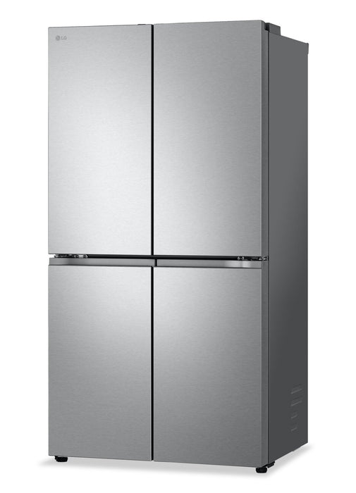 LG 36” 23.6 Cu. Ft French 4-Door Counter-Depth Refrigerator with Ice Maker - LF24C8200S