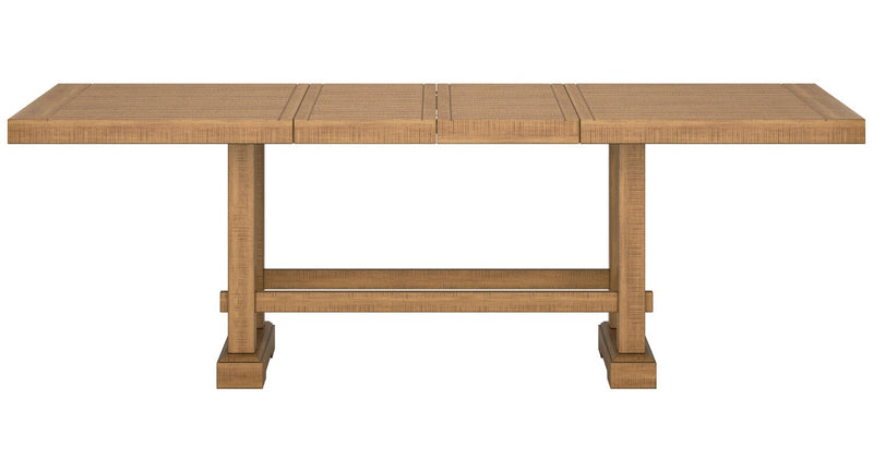 Archer 7pc Counter-Height Dining Package with 72-108\" Extension Table & 6 Chairs - Light Brown