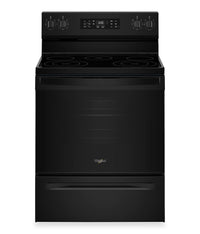 Whirlpool 5.3 Cu. Ft. Electric Range with Air Cooking - Black - YWFES4530SB 