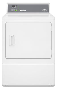 Huebsch 7 Cu.Ft. Commerical Prep for Card Electric Front Load Dryer – White - HDENYRGS176CW01