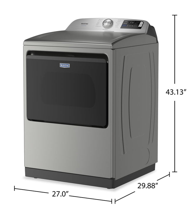 Maytag 7.4 Cu. Ft. Pet Pro Electric Dryer - Radiant Silver - YMED7205RR