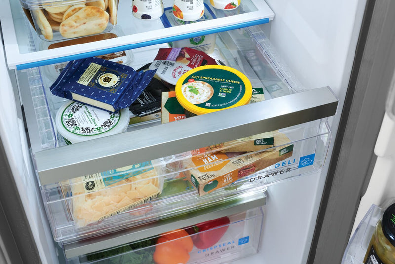 Frigidaire Gallery 36\" 26 Cu. Ft. Side-by-Side Refrigerator - Stainless Steel - GRSN2620AF