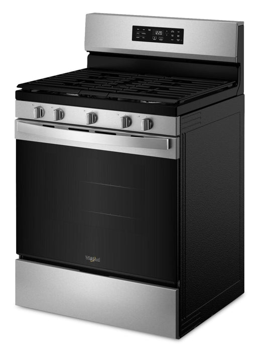 Whirlpool 30\" 5.0 Cu. Ft. Gas Range with Air Cooking – Fingerprint Resistant Stainless Steel - WFGS4530SZ