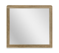 Sable Bedroom Dresser Mirror - Light Brown 