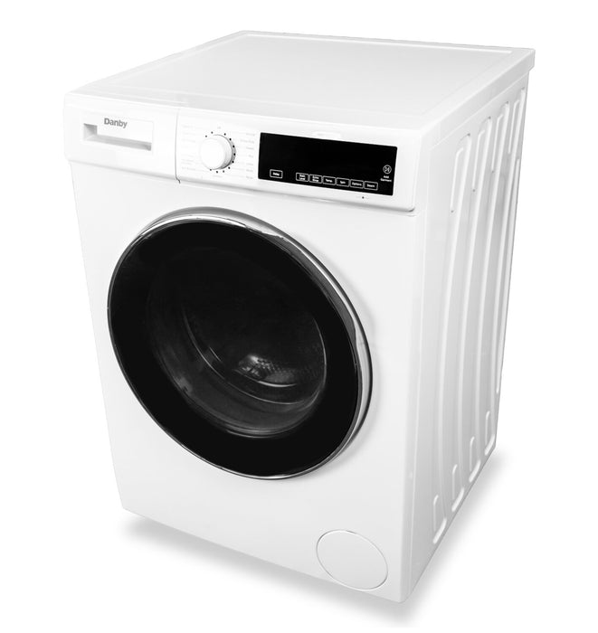 Danby 24\" 2.2 Cu. Ft. Stackable Compact Front-Load Washer with Steam - White - DWM022D3WDB