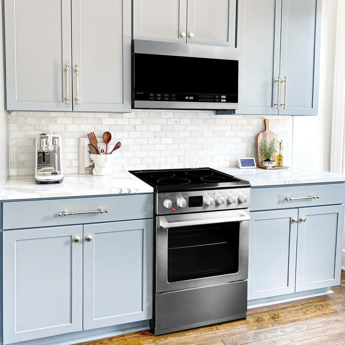 Danby 24\" 2.5 Cu. Ft. Electric Range with TruAirFry - Stainless Steel - DRCA240BSSC