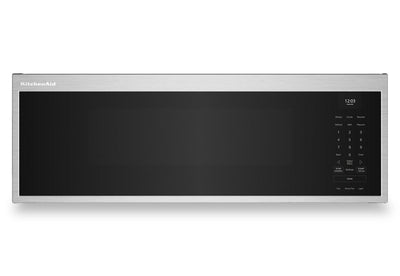 KitchenAid 1.1 Cu. Ft. Smart Low-Profile Over-the-Range Microwave - Stainless Steel - YKMML550RPS | Four à micro-ondes à hotte intégrée intelligent à profil bas KitchenAid de 1,1 pi3 - acier inoxydable - YKMML550RPS | YKMML5PS