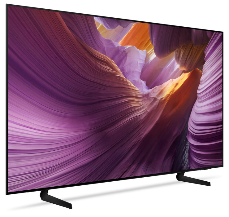 SAMSUNG 77\" S85F OLED 4K UHD Vision AI Smart Tizen OS TV (QN77S85FAFXZC) - 2025 Model