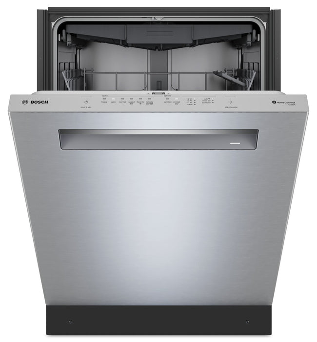 Bosch 800 Series 24'' Smart Dishwasher with Third Rack – Anti-Fingerprint Stainless Steel- SHP78DM5N