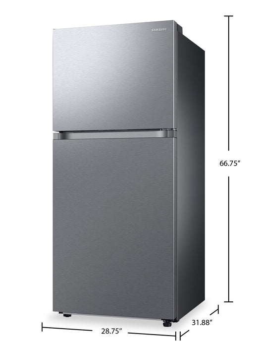 Samsung 30\" 17.6 Cu. Ft. Smart Top-Freezer Refrigerator - Stainless Steel - RT18DG6500SRAC