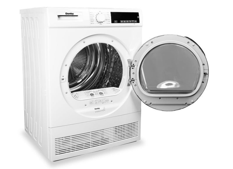 Danby 24\" 4 Cu. Ft. Stackable Compact Condensing Sensor Dryer - White - DDY040D3WDB