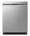 LG 24\" 48 dBA Built-In Top-Control Dishwasher with QuadWash® - Smudge Proof Stainless Steel - LDPN454HT