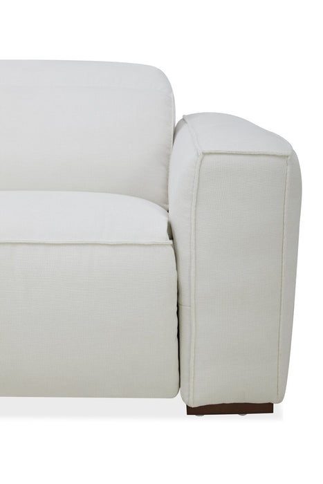 Essence 6-Piece Power Reclining Sectional with Power Headrests - Ivory