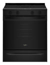 Whirlpool 30\" 5.3 Cu. Ft. Electric Smart Range with No Preheat Mode – Black - YWSES3330TB