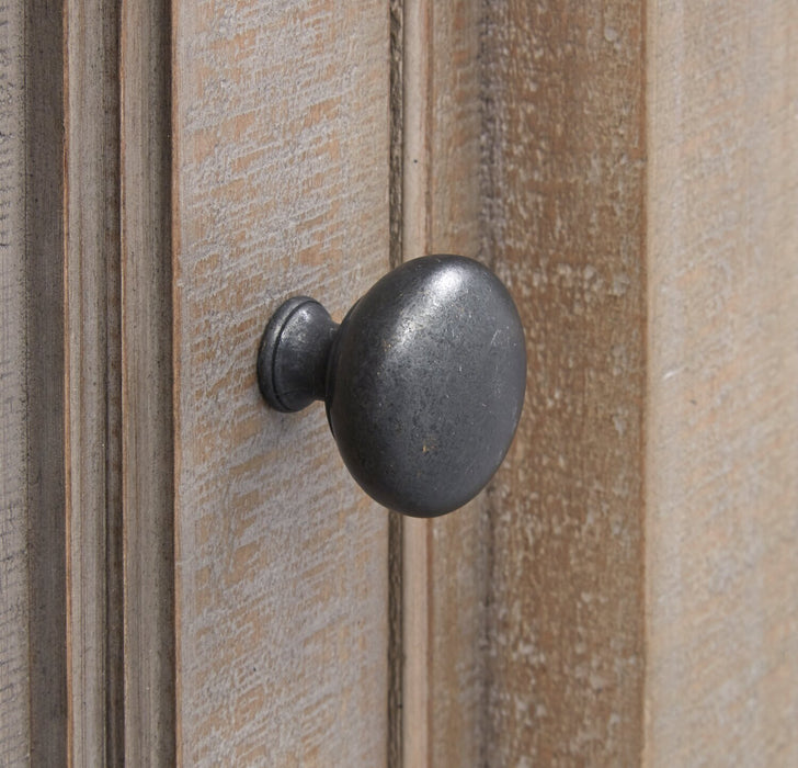 Wesley 80\" Traditional TV Stand with Storage and Cable Management for TVs up to 85\" - Dovetail Grey