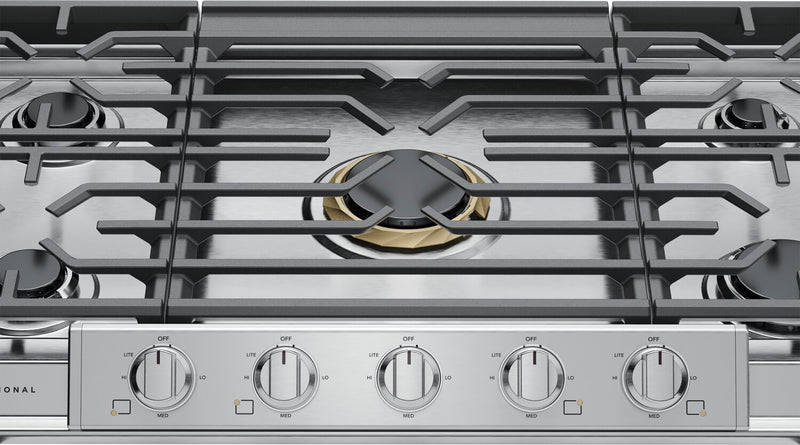 Frigidaire Professional 36\" 5-Burner Gas Cooktop - Stainless Steel - PCCG3680AS