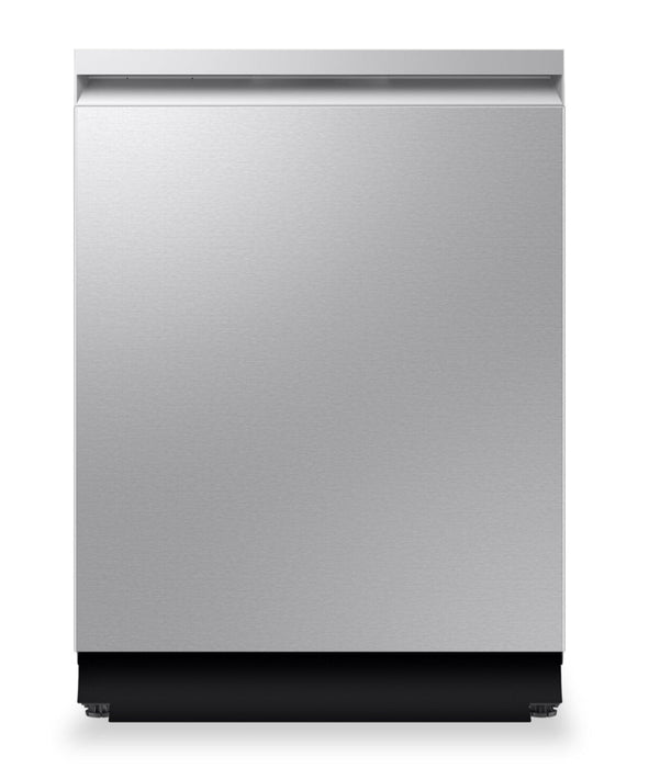 Samsung 24\" 38 dBA Top-Control Dishwasher with AI Wash and Third Rack - Stainless Steel - DW90F89T0USRAA