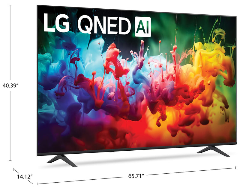 LG 75\" QNED75B Mini-LED 4K Smart webOS TV (75QNED75BUA.ACC) – 2026 Model