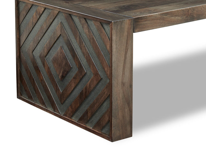 Madden 50” Modern Coffee Table - Brown