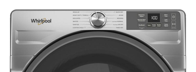 Whirlpool 7.4 Cu. Ft. Smart Electric Dryer with Wrinkle Shield™ - Radiant Silver - YWED5720RR