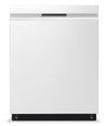 LG 24\" 48 dBA Built-In Top-Control Dishwasher with QuadWash® - White - LDPN4542W