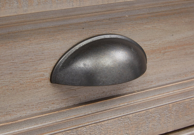 Wesley 80\" Traditional TV Stand with Storage and Cable Management for TVs up to 85\" - Dovetail Grey