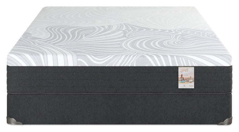 Springwall Spa 10 Firm Smooth Top Full Mattress in a Box Set