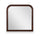 ["Marco Bedroom Dresser Mirror - Cherry Brown"]