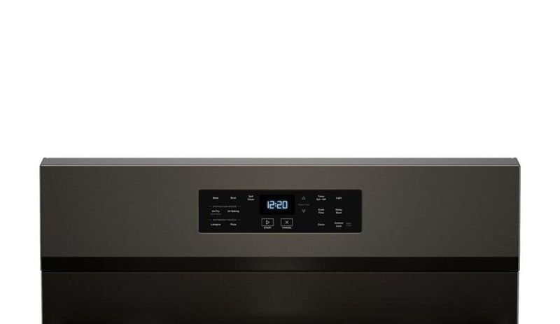 Whirlpool 5 Cu. Ft. Gas Range with Air Fry and Self-Clean - Black Stainless Steel - WFGS5030RV