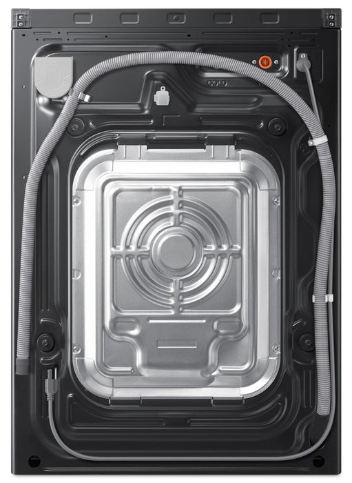 Samsung Bespoke 6.1 Cu. Ft. Front Load Washer with AI Fabric Sensing – Dark Steel - WF90F53ADSA5
