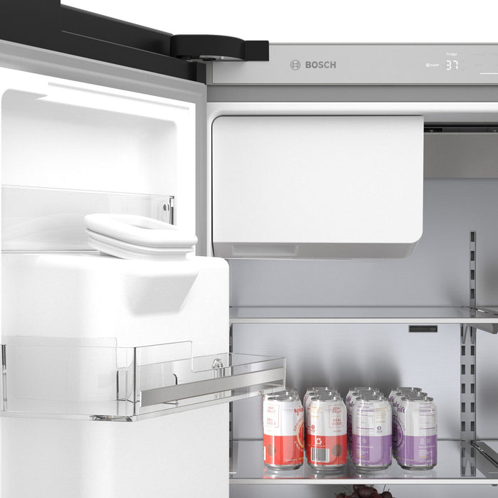 Bosch 21.6 Cu. Ft. French-Door Bottom Mount Refrigerator - Black Stainless Steel - B36CD52SNB