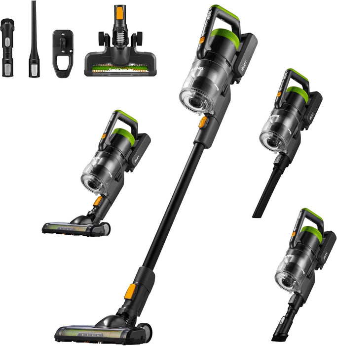 Eureka RapidClean Pro Cordless Stick Vacuum with LED Headlights - NEC285GR