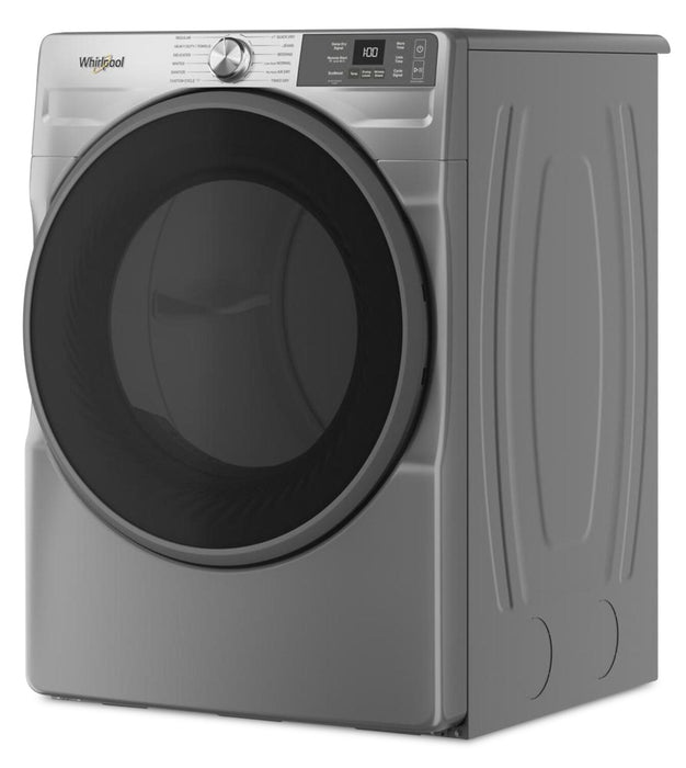 Whirlpool 7.4 Cu. Ft. Smart Electric Dryer with Wrinkle Shield™ - Radiant Silver - YWED5720RR