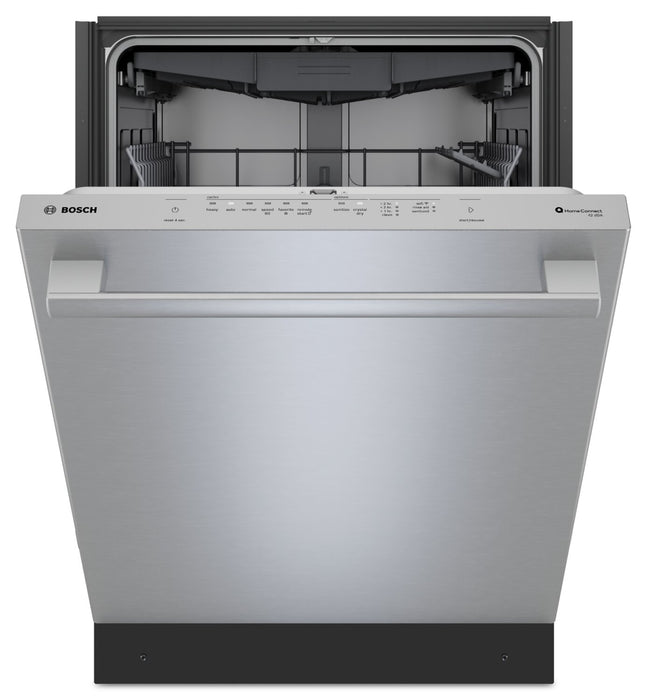 Bosch 800 Series 24'' Smart Dishwasher with Third Rack - Anti Fingerprint Stainless Steel - SHX78DM5N