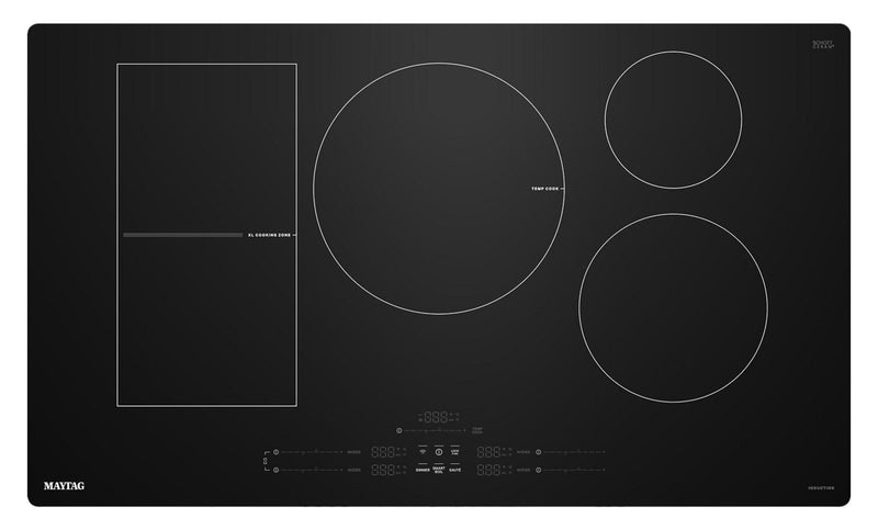 Maytag 36\" 5-Element Induction Cooktop - Black - MCIT8036SB