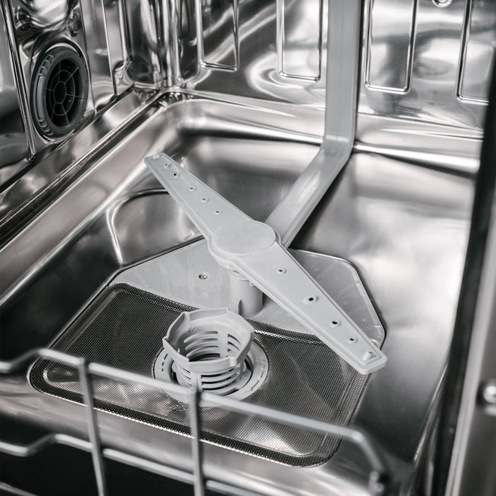 Danby 18\" 51 dBA Front-Control Built-In Dishwasher - White - DDW18D1EW