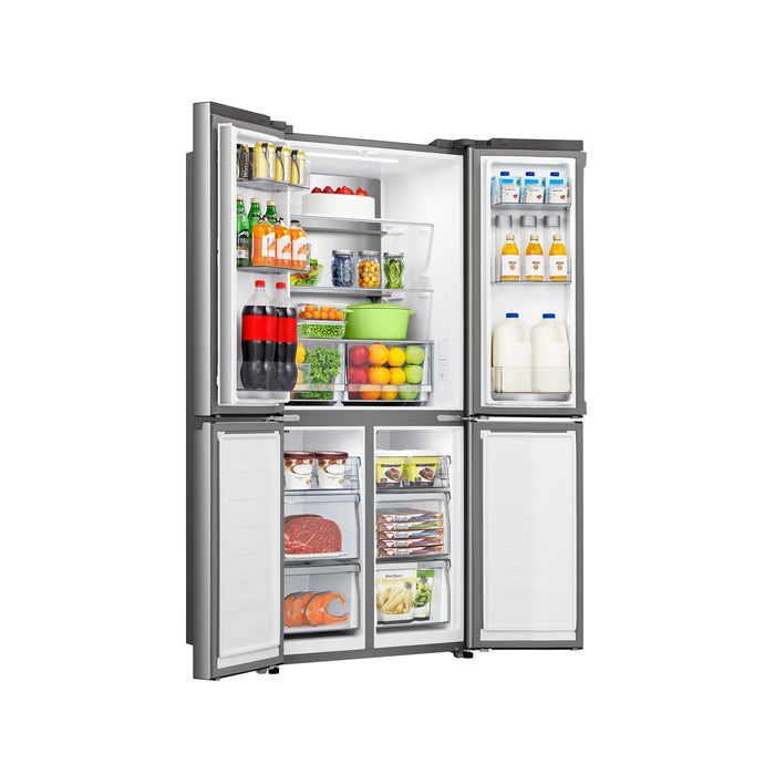 Hisense 31\" 17 Cu. Ft. French Door Refrigerator - Fingerprint Resistant Stainless Steel - RQ17A4CSD